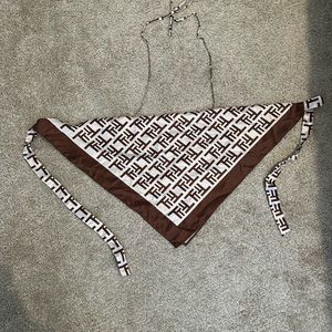 scarf weap around top, halter